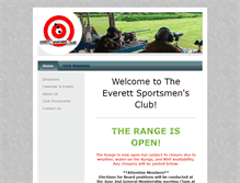 Tablet Screenshot of everettsportsmenclub.org